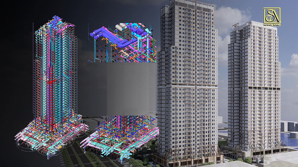 Quy Trình BIM Combine Ba Bộ Môn Thiết Kế 